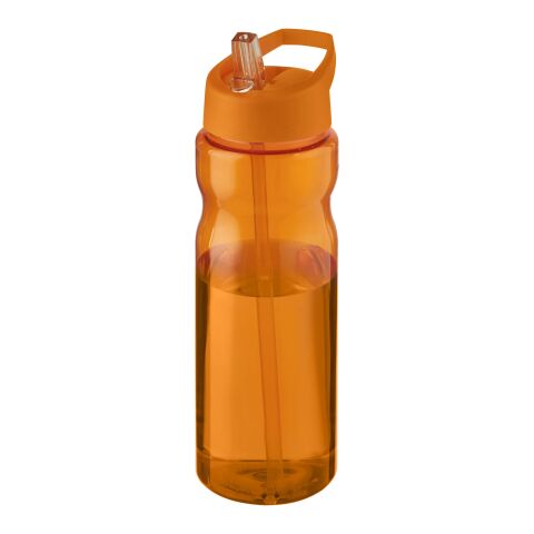H2O Eco 650 ml Sportflasche mit Ausgussdeckel orange-orange | ohne Werbeanbringung | Nicht verfügbar | Nicht verfügbar