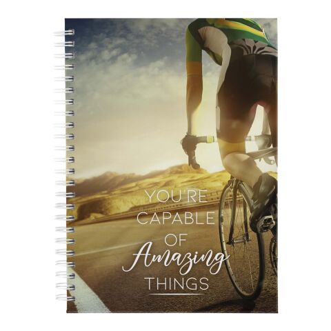 Desk-Mate® A5 Hardcover Tagebuch, undatiert weiß | ohne Werbeanbringung | Nicht verfügbar | Nicht verfügbar