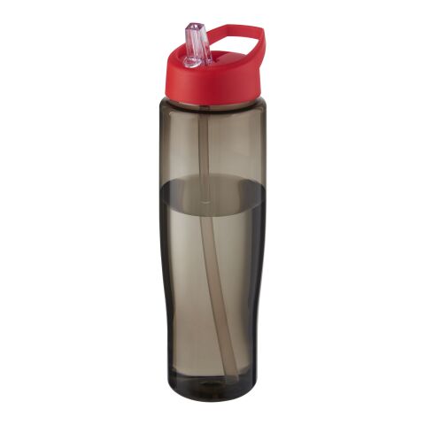 H2O Active® Eco Tempo 700 ml Sportflasche mit Ausgussdeckel rot-kohle | ohne Werbeanbringung | Nicht verfügbar | Nicht verfügbar