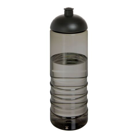 H2O Active® Eco Treble 750 ml Sportflasche mit Push-Pull-Tülle kohle-schwarz | Digitaldruck | rundum | 230 mm x 78 mm