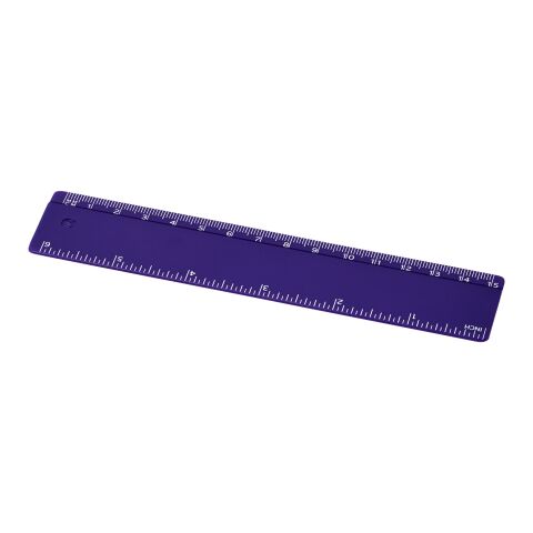 Renzo 15 cm Kunststofflineal lila | ohne Werbeanbringung | Nicht verfügbar | Nicht verfügbar