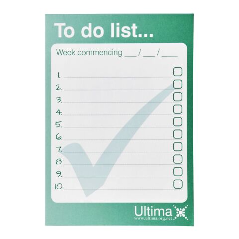 Desk-Mate® A6 Notizblock weiß | 25 pages | ohne Werbeanbringung | Nicht verfügbar | Nicht verfügbar