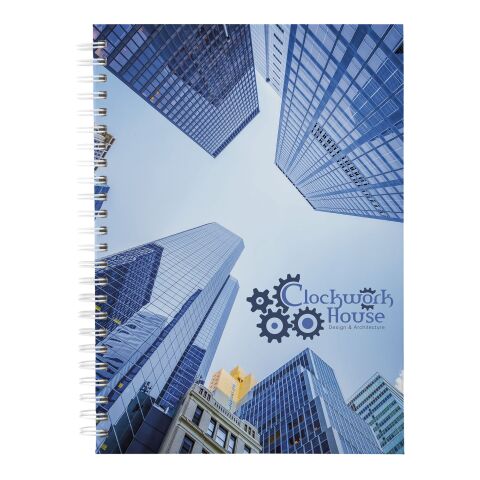 Wire-o gebundenes A5-Notizblock weiss | ohne Werbeanbringung | Nicht verfügbar | Nicht verfügbar