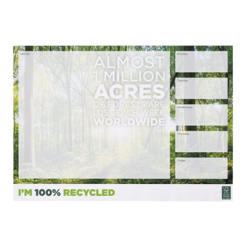 Desk-Mate® A3 recycelter Notizblock in 25,50 und 100 Blatt weiss | 25 pages | ohne Werbeanbringung | Nicht verfügbar | Nicht verfügbar