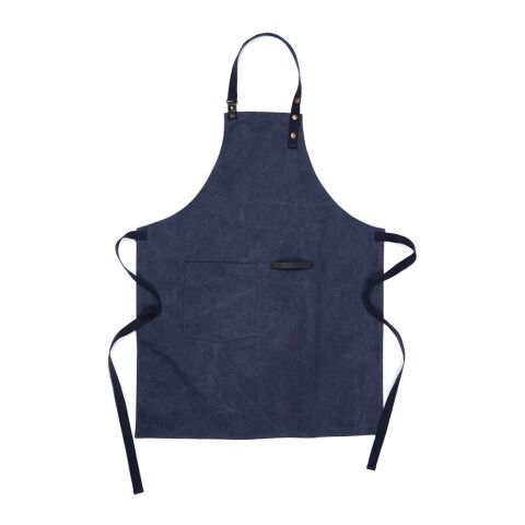 VINGA Tome Schürze aus GRS recyceltem Canvas navy blau | ohne Werbeanbringung | Nicht verfügbar | Nicht verfügbar | Nicht verfügbar