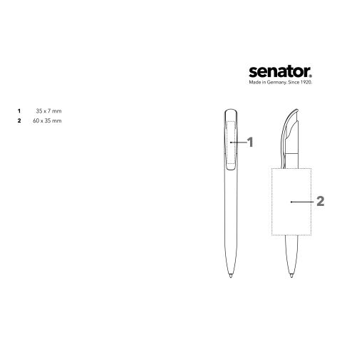 senator Challenger Soft Touch Druckkugelschreiber weiß | ohne Werbeanbringung | ohne Werbeanbringung | Nicht verfügbar | Nicht verfügbar