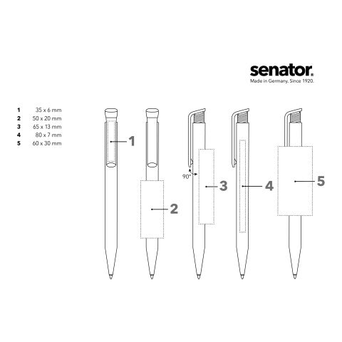 senator Super Hit Polished Basic Druckkugelschreiber weiß-gelb | ohne Werbeanbringung | Nicht verfügbar | Nicht verfügbar | Nicht verfügbar | Nicht verfügbar | Nicht verfügbar