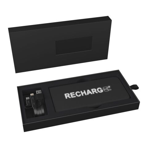 SCX.design P15 5000 mAh Powerbank mit Leuchtlogo Standard | schwarz | ohne Werbeanbringung | Nicht verfügbar | Nicht verfügbar