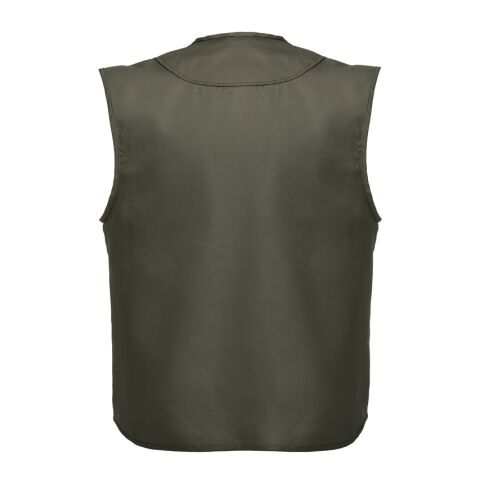 THC PIXEL 3XL. Weste mit verschiedenen Taschen Khaki | ohne Werbeanbringung | Nicht verfügbar | Nicht verfügbar | Nicht verfügbar