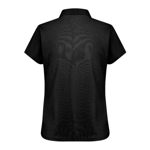 THC DYNAMIC WOMEN. Technisches Poloshirt für Damen schwarz