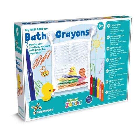 BATH CRAYONS. Lernspielzeug für Kinder Weiss | ohne Werbeanbringung | Nicht verfügbar | Nicht verfügbar | Nicht verfügbar