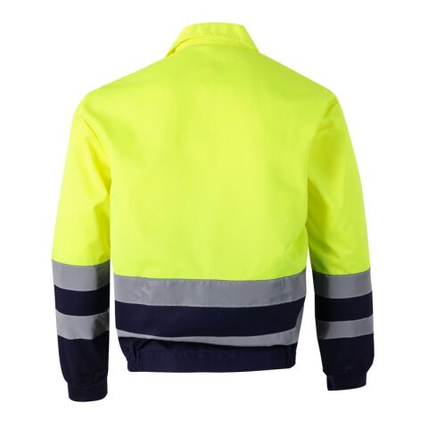 VL NEPTUNE LARGE. Zweifarbige Twill-Jacke (210g/m²) aus Polyester (80%) und Baumwolle (20%) Dunkelblau | ohne Werbeanbringung | Nicht verfügbar | Nicht verfügbar | Nicht verfügbar