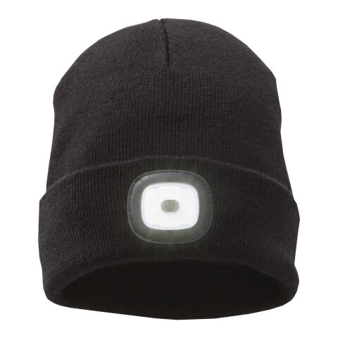 Mighty LED knit beanie, Black schwarz | ohne Werbeanbringung | Nicht verfügbar | Nicht verfügbar | Nicht verfügbar