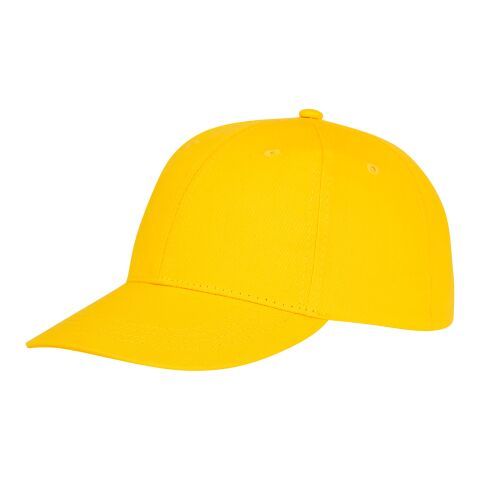 Ares Cap mit 6 Segmenten Priority | gelb | Digital DTF Transfer | Vorderseite rechts | 55 mm x 55 mm | 100