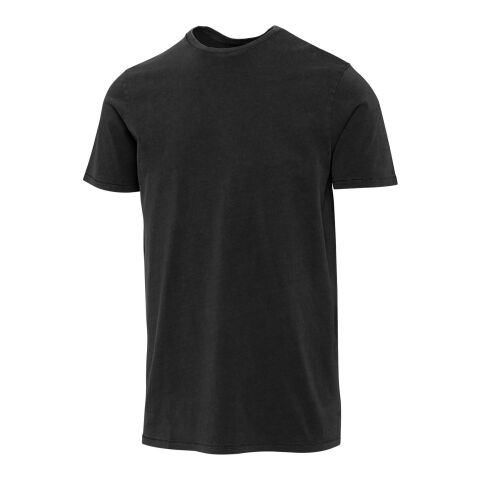 Nanaimo Kurzärmeliges T-Shirt für Herren im Washed Look, 160 g/m2 Standard | Schwarz | L | ohne Werbeanbringung | Nicht verfügbar | Nicht verfügbar | Nicht verfügbar