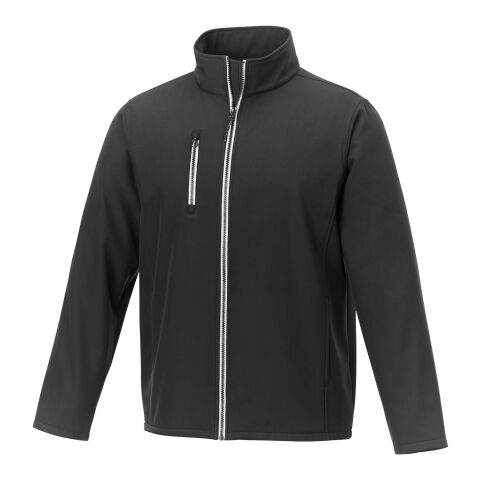 Orion GRS Softshelljacke für Herren aus recyceltem Material schwarz | XL