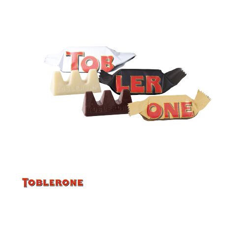 Adventskalender mit TOBLERONE Mix bunt | ohne Werbeanbringung