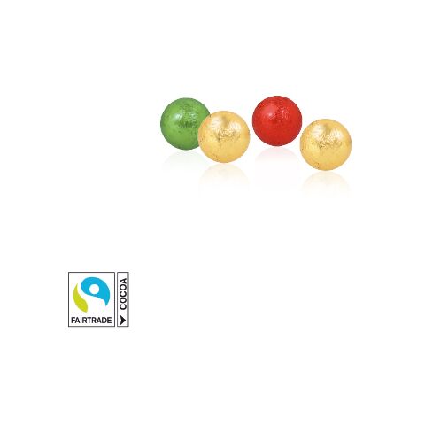 3D Adventskalender "Container" mit Papier-Inlay bunt | ohne Werbeanbringung | Fairtrade® Schokolade