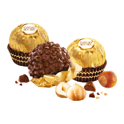 Wand-Adventskalender Ferrero Rocher, Inlay aus Papier bunt | ohne Werbeanbringung