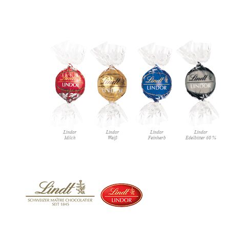 Adventskalender Lindt Lindor bunt | ohne Werbeanbringung