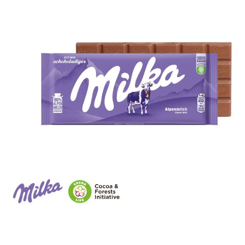 Milka Schokoladentafel bunt | ohne Werbeanbringung