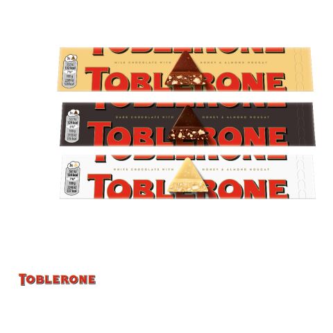 Toblerone Riegel, 100 G bunt | 4C Digital-/Offsetdruck