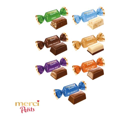 Merci® Petits im Werbebriefchen bunt | ohne Werbeanbringung