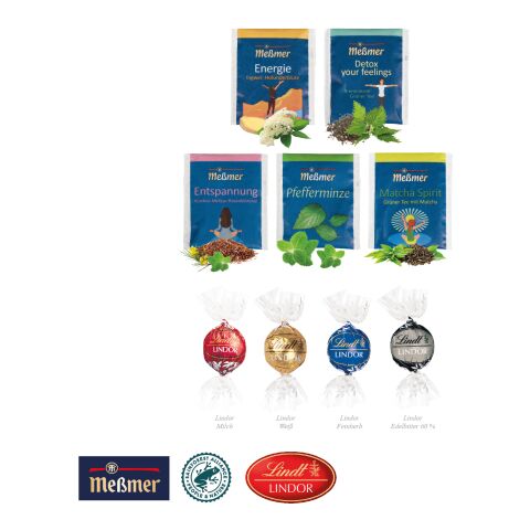 Tea &amp; Chocolate Box bunt | ohne Werbeanbringung