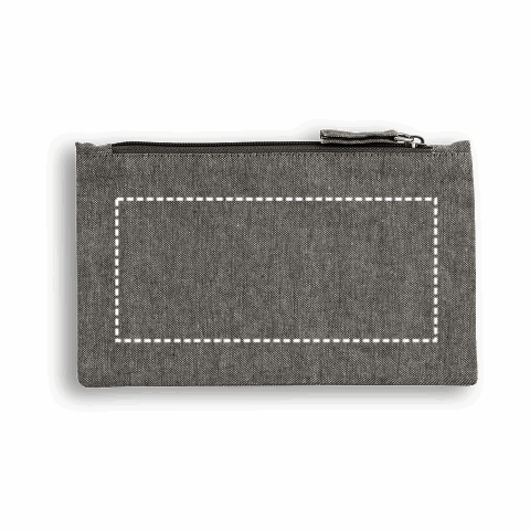 MILLIE. Multifunktionsbeutel aus recycelter Baumwolle (70%) und polyester (30% rPET) (140 g/m²) (140 g/m²) schwarz | ohne Werbeanbringung | Nicht verfügbar | Nicht verfügbar | Nicht verfügbar