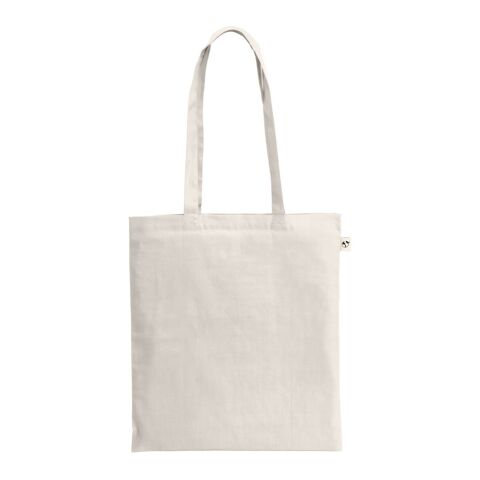 BEJA. Tasche aus 100 % recycelter Baumwolle (180 g/m²) Beige | ohne Werbeanbringung