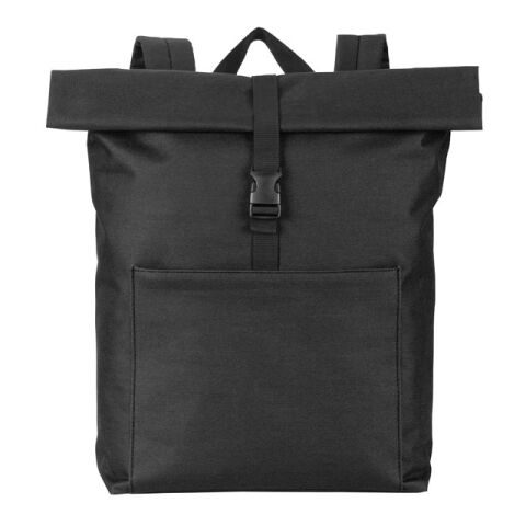 ATENAS. Laptop-Rucksack aus 600D mit 210D Innenfutter 17.3&quot; Schwarz | ohne Werbeanbringung