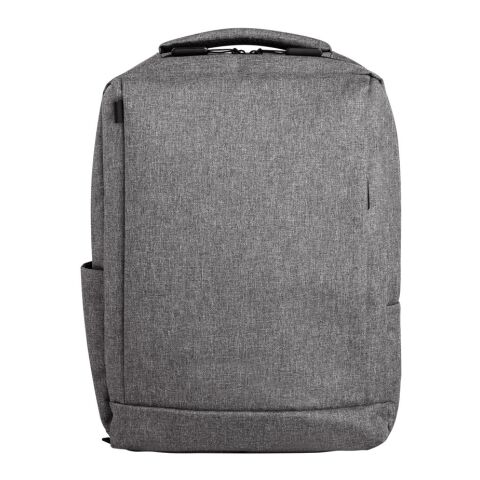 BOLOGNA. Laptop-Rucksack für 15.6&#039;&#039; aus 300D Grau | ohne Werbeanbringung