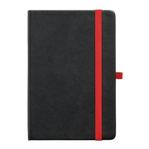 ROTH. A5 Notizbuch aus PU mit linerten Blättern Rot | ohne Werbeanbringung