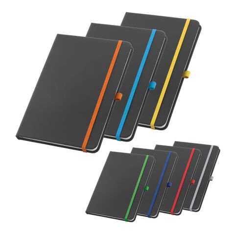 CORBIN. A5 Notizbuch aus PU mit linierten Blättern Rot | ohne Werbeanbringung