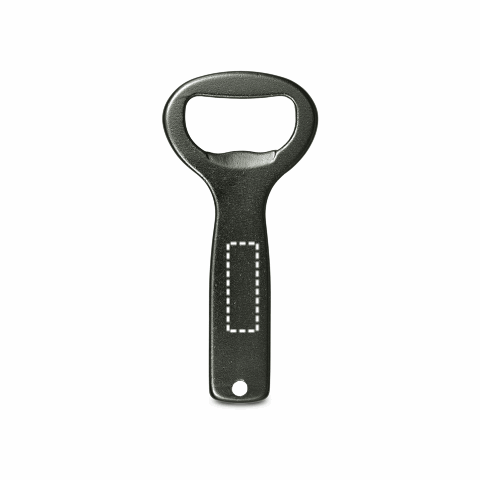 BARLEY. Flaschenöffner aus Aluminium schwarz | ohne Werbeanbringung | Nicht verfügbar | Nicht verfügbar | Nicht verfügbar