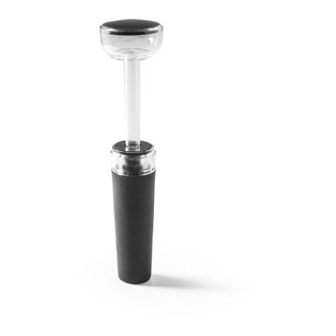 VIOGNIER. Weinkorken mit Vakuumpumpe schwarz | ohne Werbeanbringung | Nicht verfügbar | Nicht verfügbar