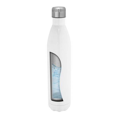 AMORTI XL. Sportflasche aus Edelstahl für Sublimation Weiß | ohne Werbeanbringung