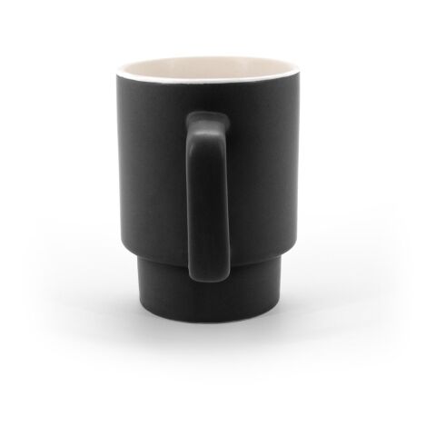 KUERTEN. Keramikbecher mit matter Oberfläche 330 ml schwarz | ohne Werbeanbringung | Nicht verfügbar | Nicht verfügbar | Nicht verfügbar