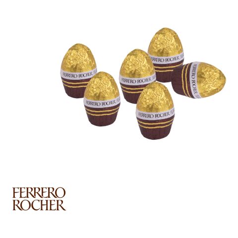 Schoko-Eier 6er Set bunt | ohne Werbeanbringung | Ferrero Rocher