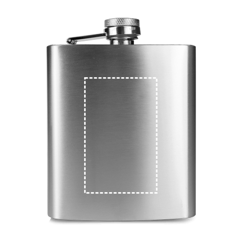 NOVAK. Set aus Edelstahlflasche und Gläsern 200 mL Silber | ohne Werbeanbringung | Nicht verfügbar | Nicht verfügbar | Nicht verfügbar