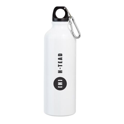 LANDSCAPE L. Aluminium-Sportflasche mit Karabiner 800 ml Schwarz | ohne Werbeanbringung | Nicht verfügbar | Nicht verfügbar | Nicht verfügbar