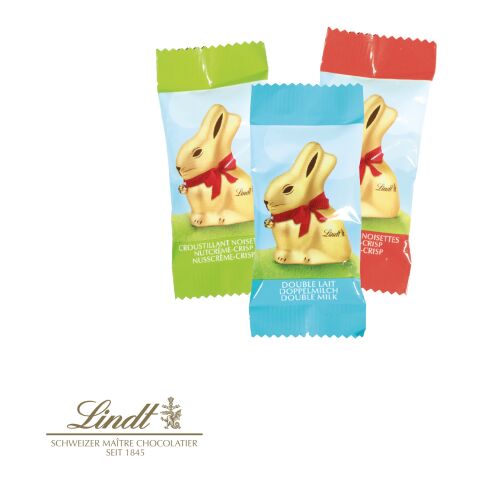 Lindt 2D-Goldhäschen im Werbebriefchen bunt | ohne Werbeanbringung