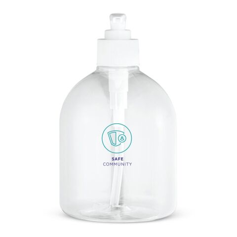 REFLASK 500. Hygiene Spender aus PET und PP 500 mL Weiß | ohne Werbeanbringung | Nicht verfügbar | Nicht verfügbar | Nicht verfügbar