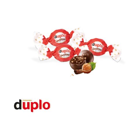 Christmas Paperbox mit duplo Knusperlen bunt | ohne Werbeanbringung