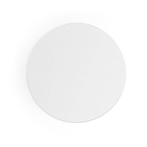 BLAIR ROUND. Rundes Mauspad mit Gummibasis weiss | ohne Werbeanbringung | Nicht verfügbar | Nicht verfügbar