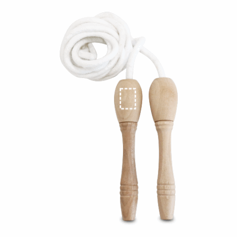 JUMPI. Springseil mit Holzgriff Naturhell | ohne Werbeanbringung | Nicht verfügbar | Nicht verfügbar | Nicht verfügbar