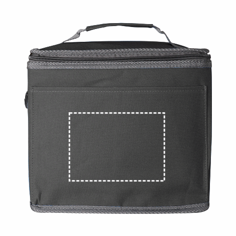 SINGAPORE. Kühltasche 9l aus 600D Polyester schwarz | ohne Werbeanbringung | Nicht verfügbar | Nicht verfügbar | Nicht verfügbar