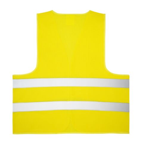 YELLOWSTONE. Reflektorweste aus 100% Polyester Gelb | ohne Werbeanbringung