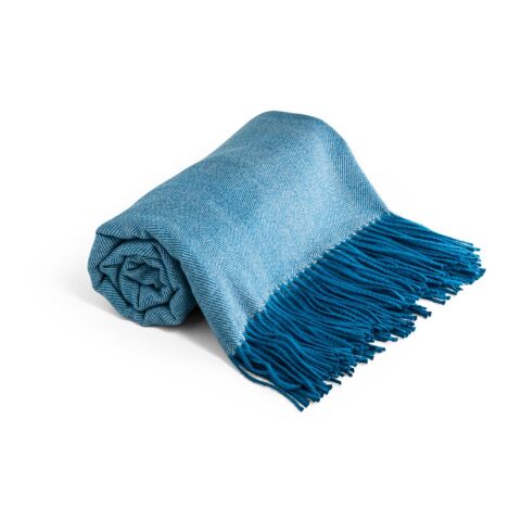 SMOOTH. Decke aus 100% Acryl mit einem Band für Personalisierungskarte (270 g/m²) Blau | ohne Werbeanbringung | Nicht verfügbar | Nicht verfügbar | Nicht verfügbar