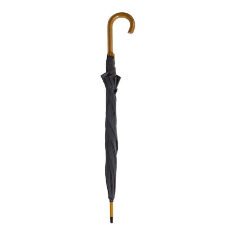 BETSEY. Regenschirm aus 190T-Polyester Schwarz | ohne Werbeanbringung